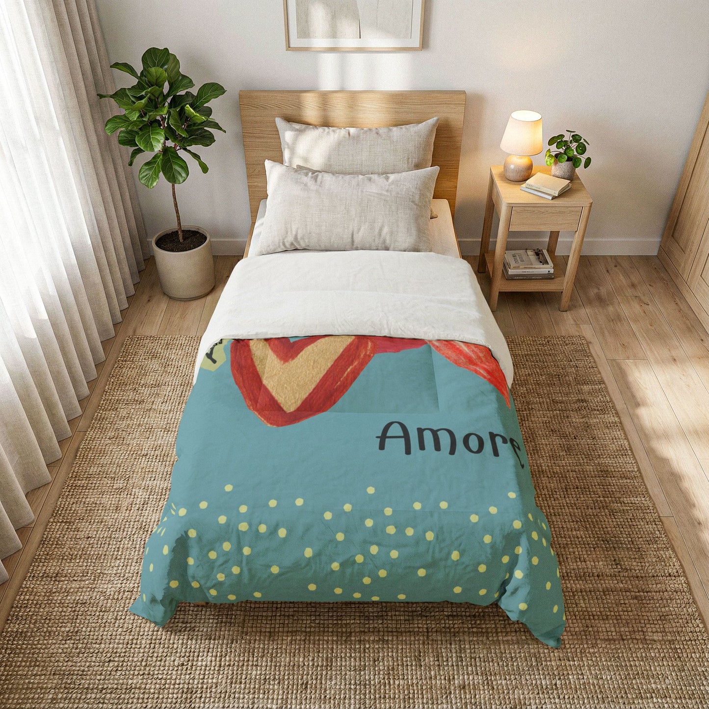 Amore XOXO Cotton Comforter