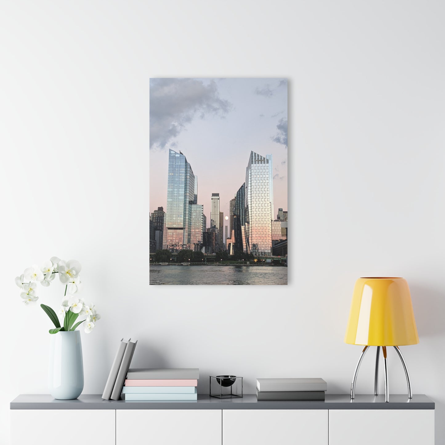 NYC Pink - Acrylic Print (French Cleat Hanging) — Modern Urban Wall Art