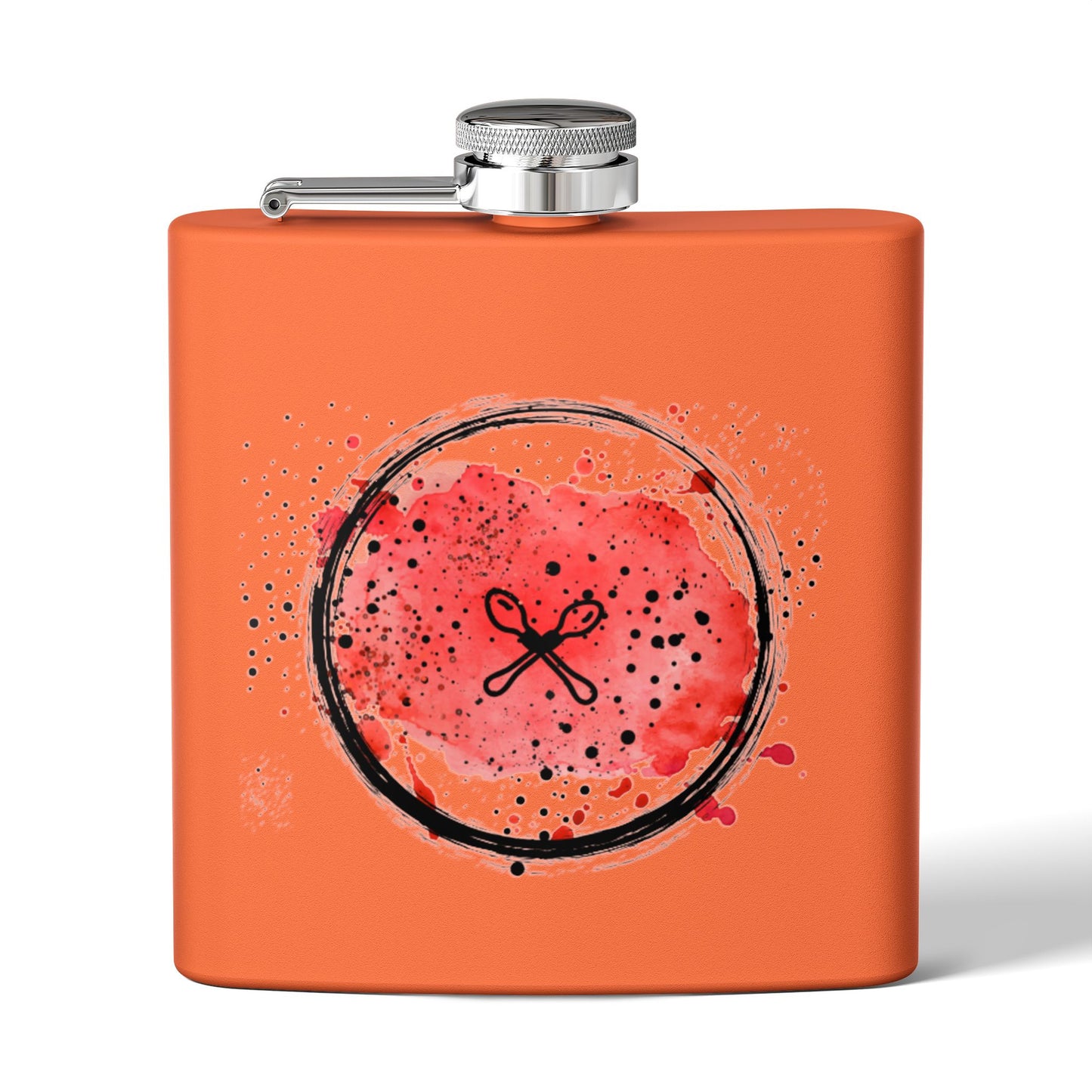 Get Your Drink On! stainless steel flask.