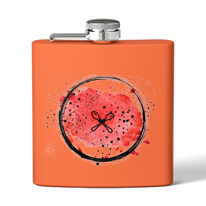 Get Your Drink On! stainless steel flask.
