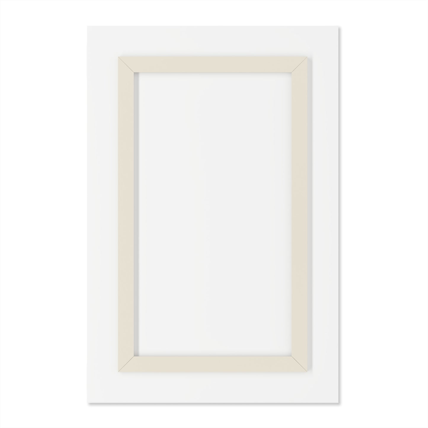 Blue Wake - Acrylic Wall Art - Framed Print with French Cleat Hanger