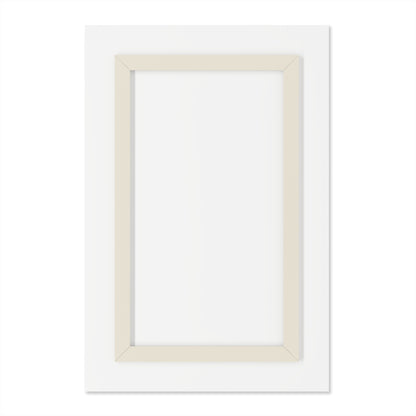 Blue Wake - Acrylic Wall Art - Framed Print with French Cleat Hanger
