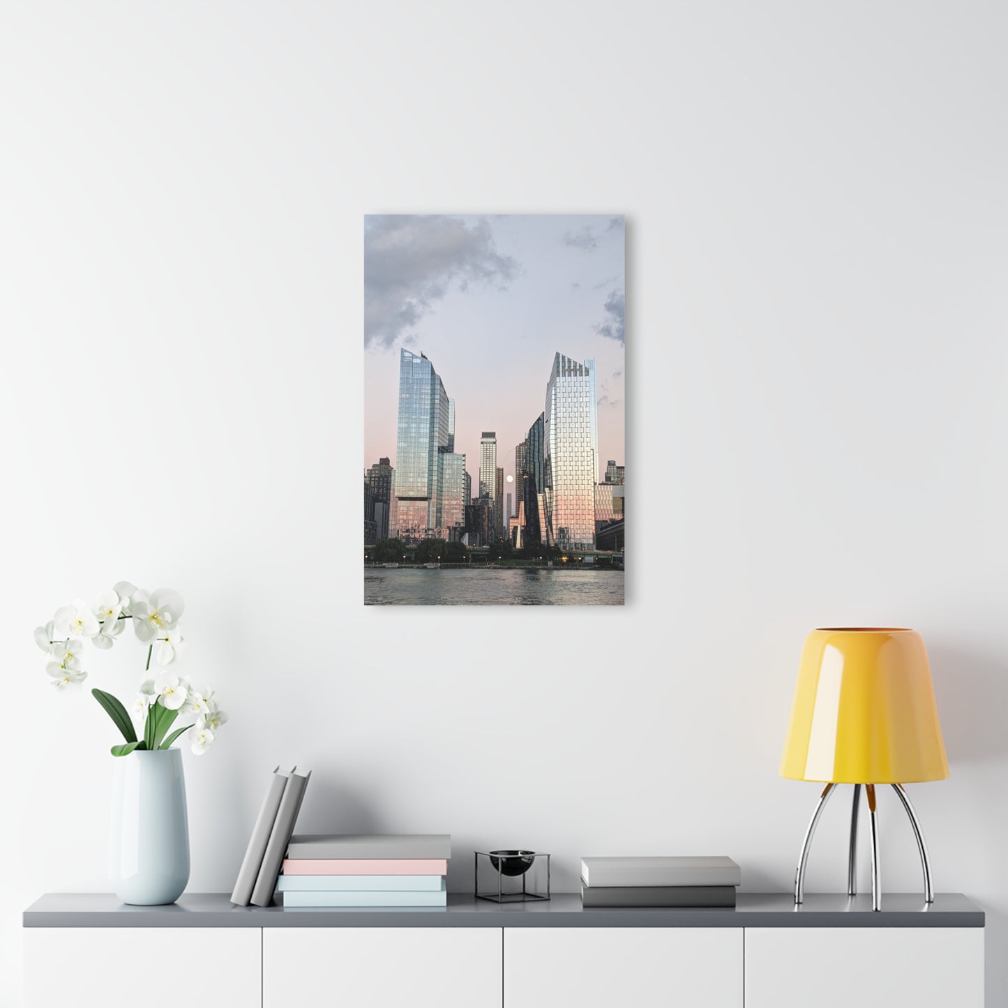 NYC Pink - Acrylic Print (French Cleat Hanging) — Modern Urban Wall Art