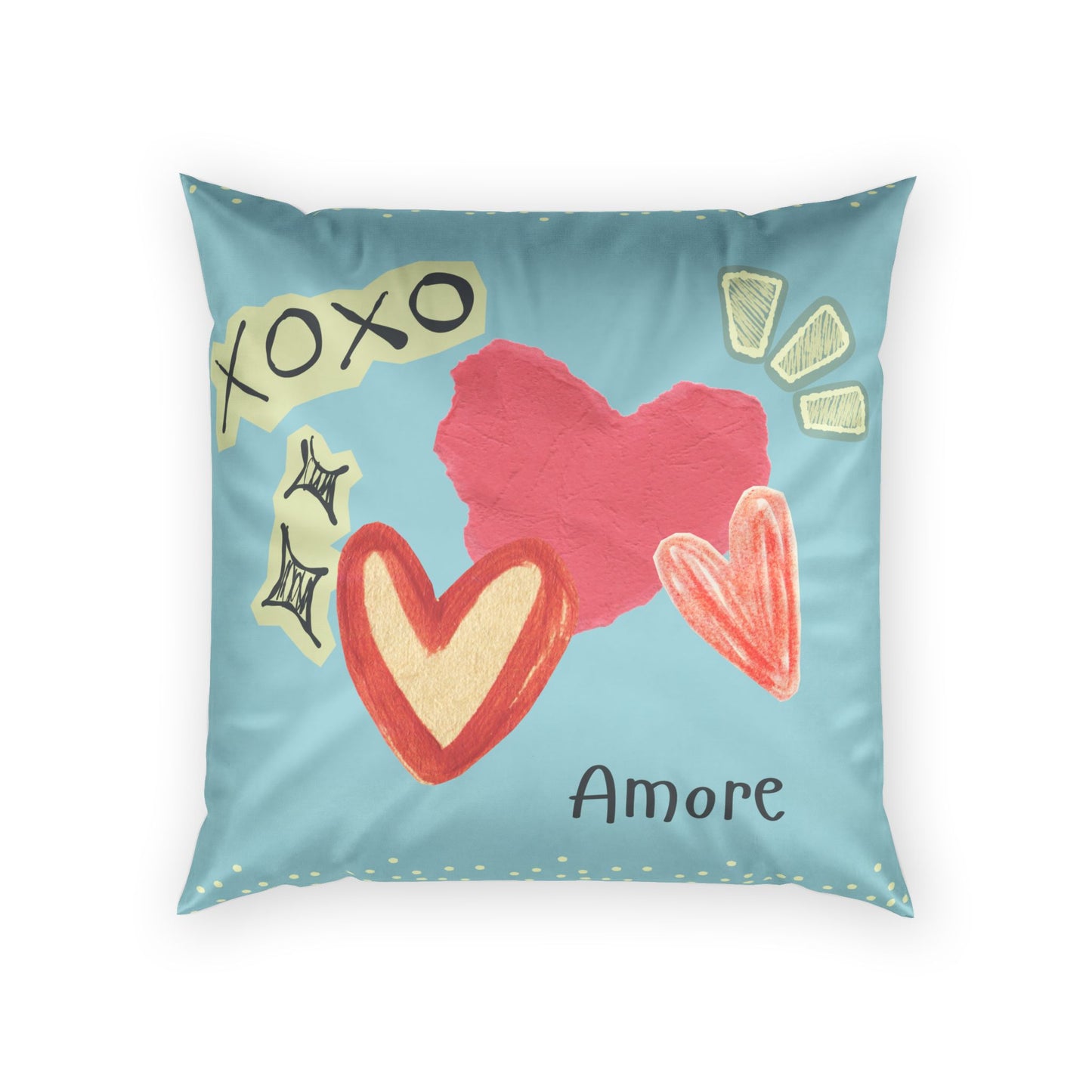 Amore Poly Velvet Pillow