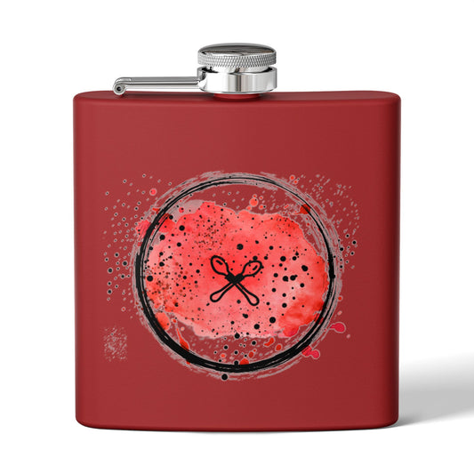 Get Your Drink On! stainless steel flask.