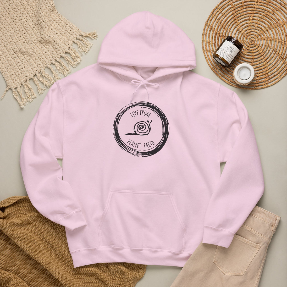 Live From Planet Earth Unisex Heavy Blend™ Hooded Sweatshirt