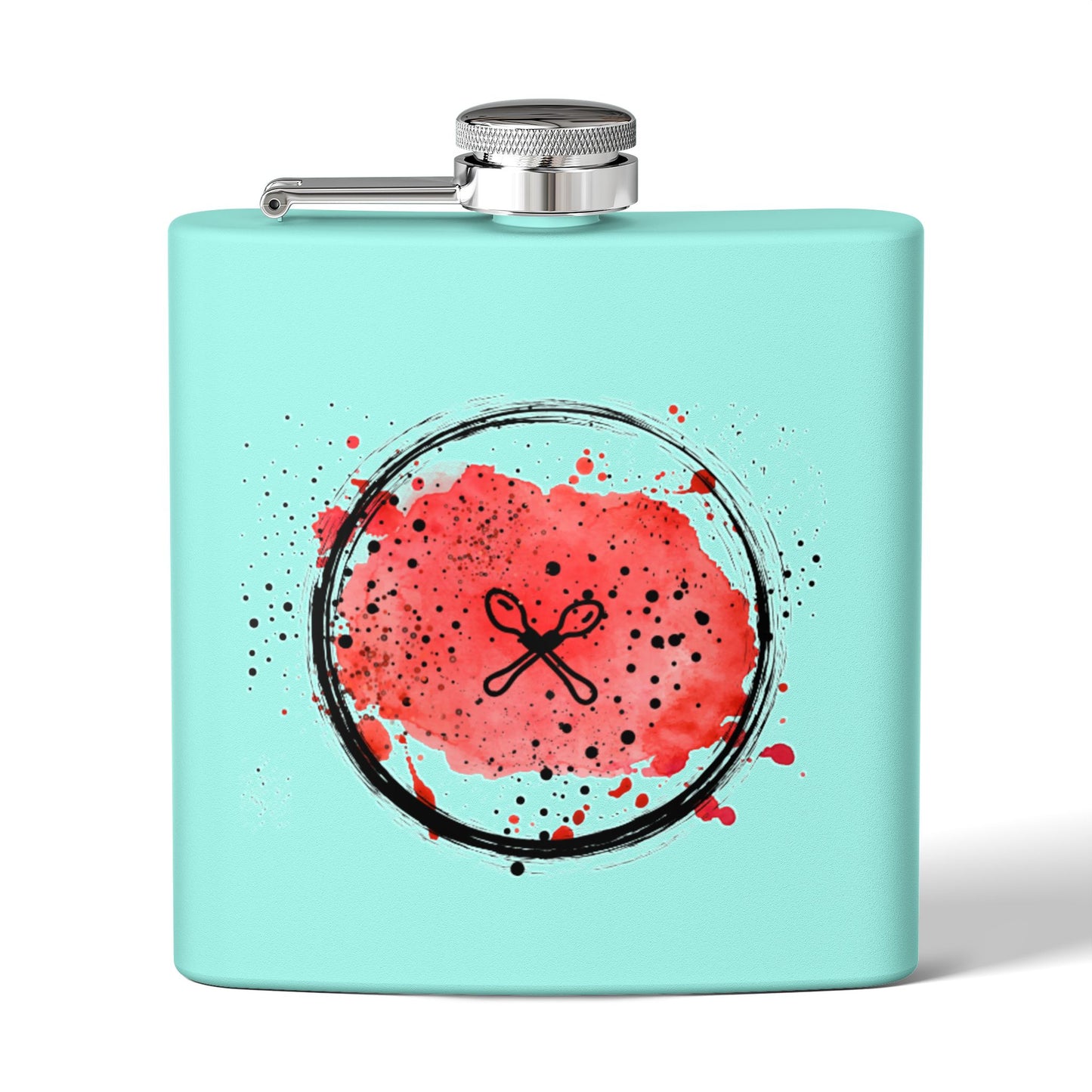 Get Your Drink On! stainless steel flask.