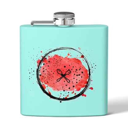 Get Your Drink On! stainless steel flask.