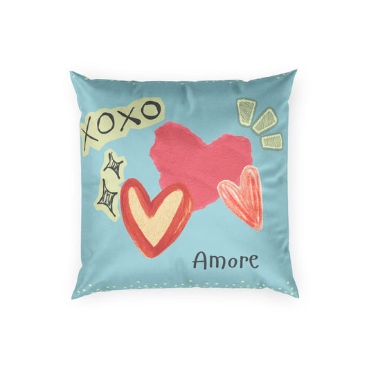 Amore Poly Velvet Pillow