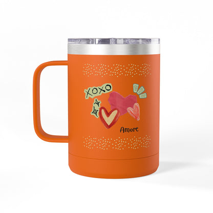Amore 15oz Insulated Coffee Mug