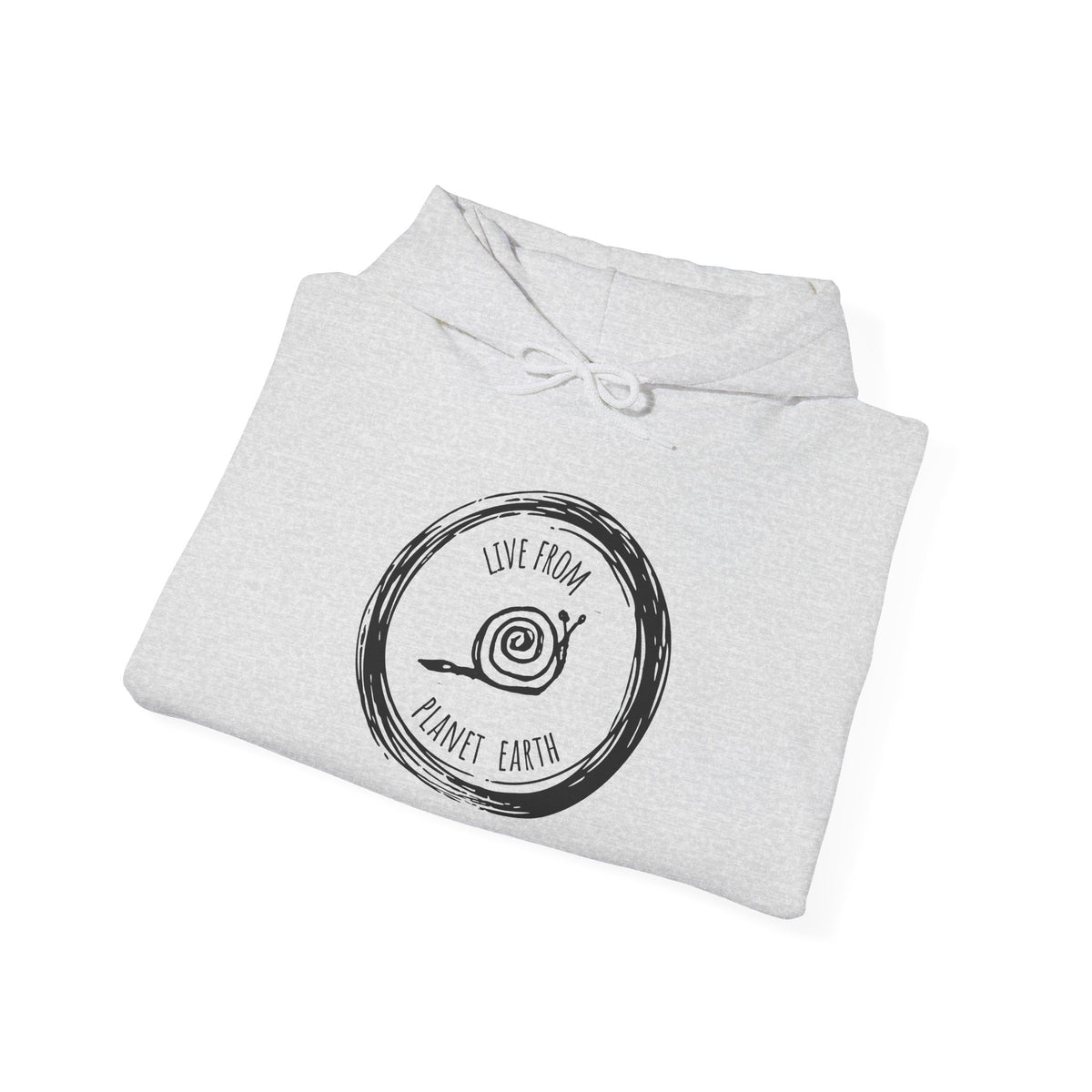 Live From Planet Earth Unisex Heavy Blend™ Hooded Sweatshirt