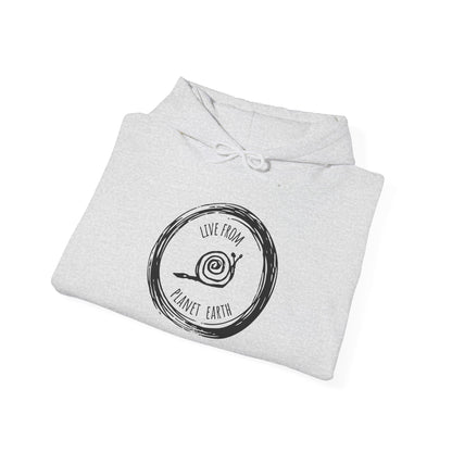 Live From Planet Earth Unisex Heavy Blend™ Hooded Sweatshirt