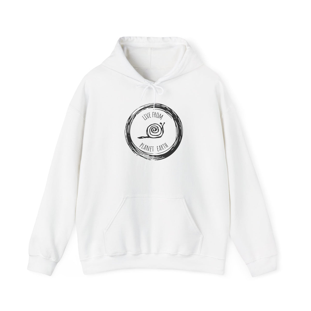 Live From Planet Earth Unisex Heavy Blend™ Hooded Sweatshirt