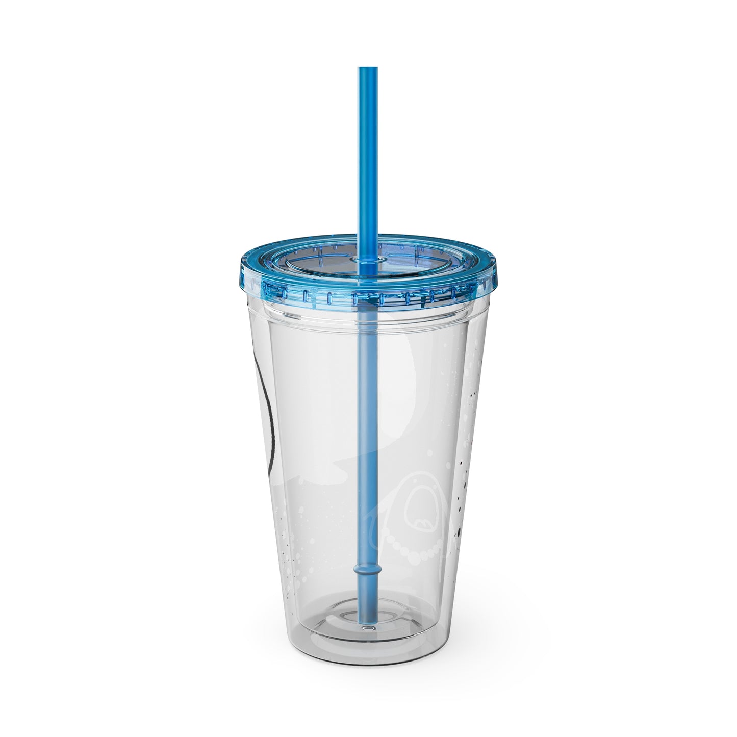 Funny Sunsplash Tumbler | 16oz Travel Cup for Moms | Humor Gift | Straw Included | Perfect for Daily Use or Parties