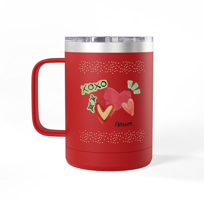 Amore 15oz Insulated Coffee Mug