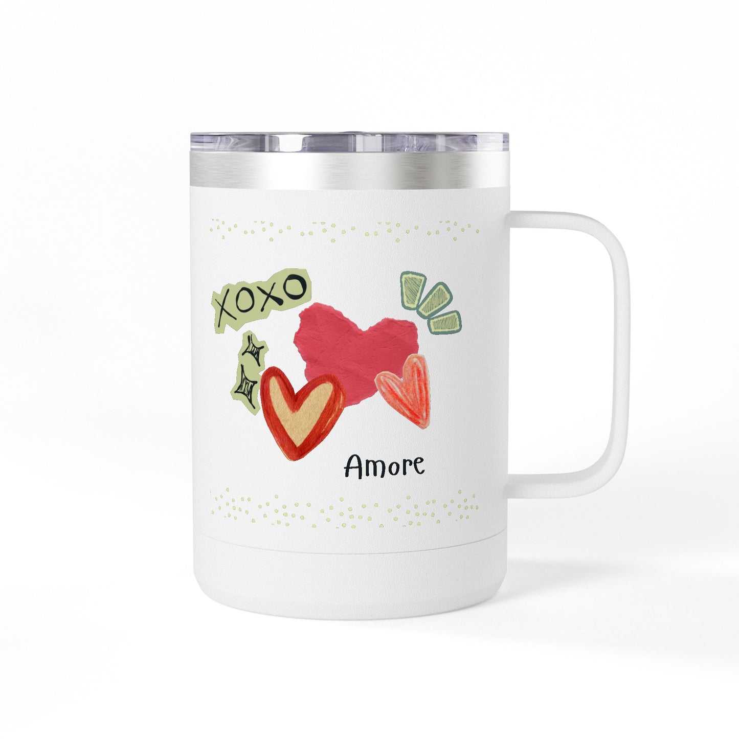 Amore for Lefties Insulated 15oz Coffee Mug