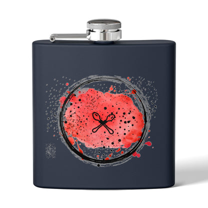 Get Your Drink On! stainless steel flask.