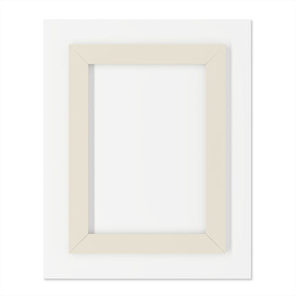 Blue Wake - Acrylic Wall Art - Framed Print with French Cleat Hanger