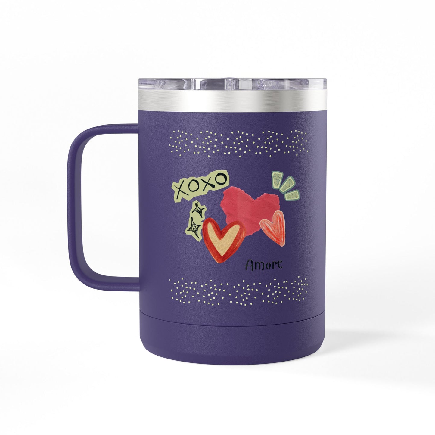 Amore 15oz Insulated Coffee Mug