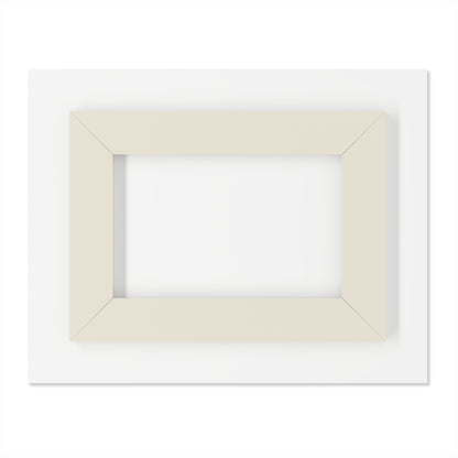 Blue Wake - Acrylic Wall Art - Framed Print with French Cleat Hanger